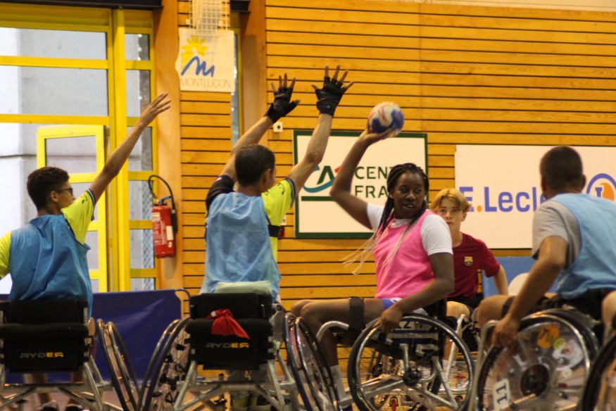 Le hand fauteuil cherche à se faire connaître à Montluçon