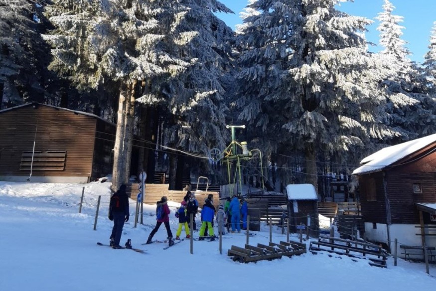 A la Loge des gardes, les vacances d'hiver ont débuté dans des conditions idéales