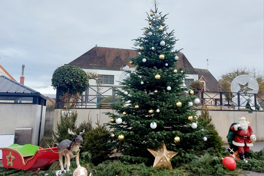 A Domérat, le lancement des illuminations samedi lance les festivités de Noël
