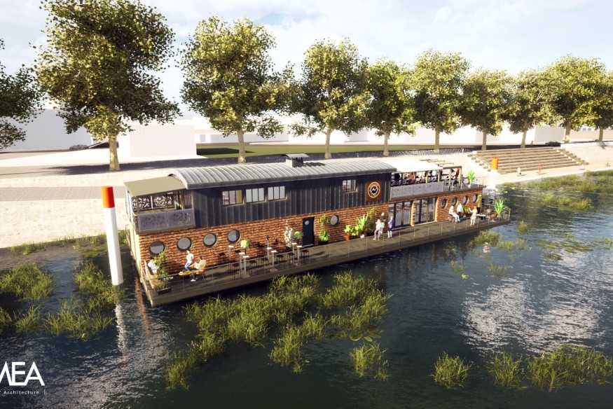 On vous dit tout sur le projet de restaurant flottant porté par l'UNAPEI quai Rouget de l'Isle