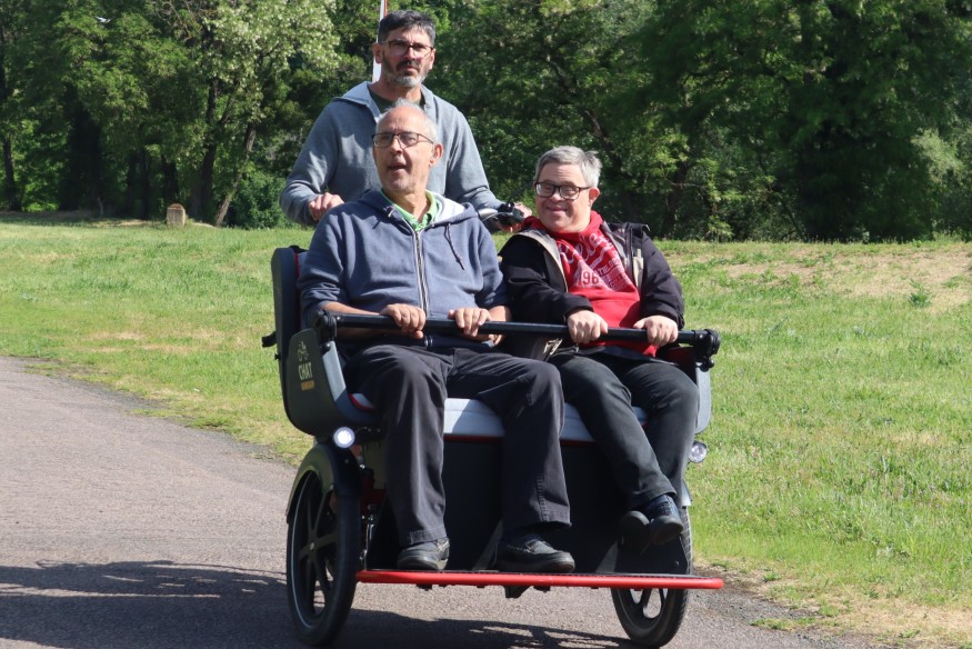 Des vélos adaptés aux personnes en situation de handicap mis en avant dans le cadre de Mai à vélo